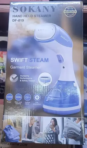 Hand Held Garment Steamer. 200ml