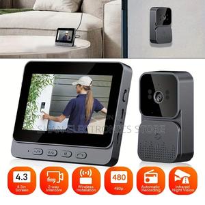 Video Doorbell With 4.3 Inch Ips Screen, Video Intercom, Two-Way Talk - thumbnail 2