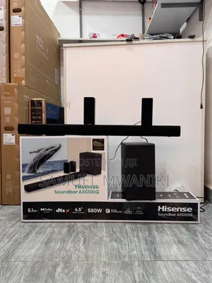 Hisense Ax5100q 580w 5.1 Channel Soundbar With Dolby Atmos