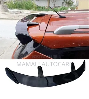 Sporty Hatchback Spoiler, Universal Fit Design
