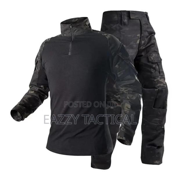 G2 Suits Black Camouflage Tactical - main view