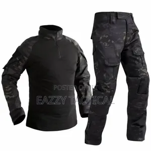 G2 Suits Black Camouflage Tactical