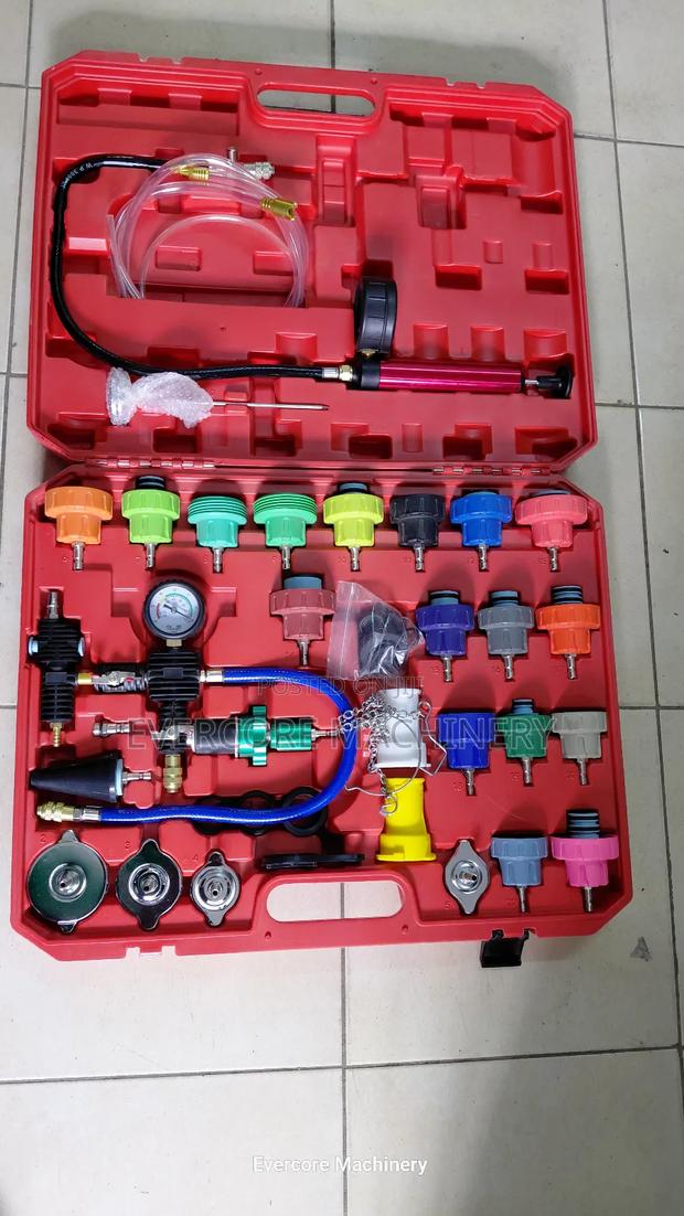 Complete Radiator Pressure Tester Coolant System Test Kit - main view