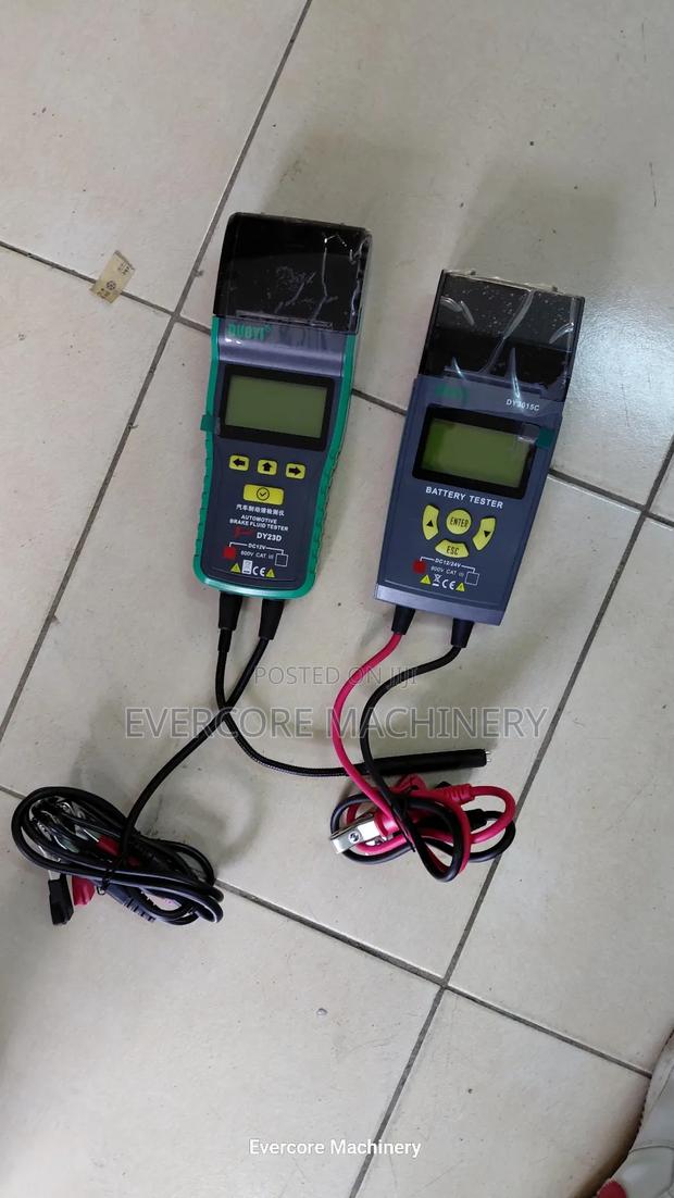 Heavy Duty Battery Tester Machine With Inbuilt Printer. - main view