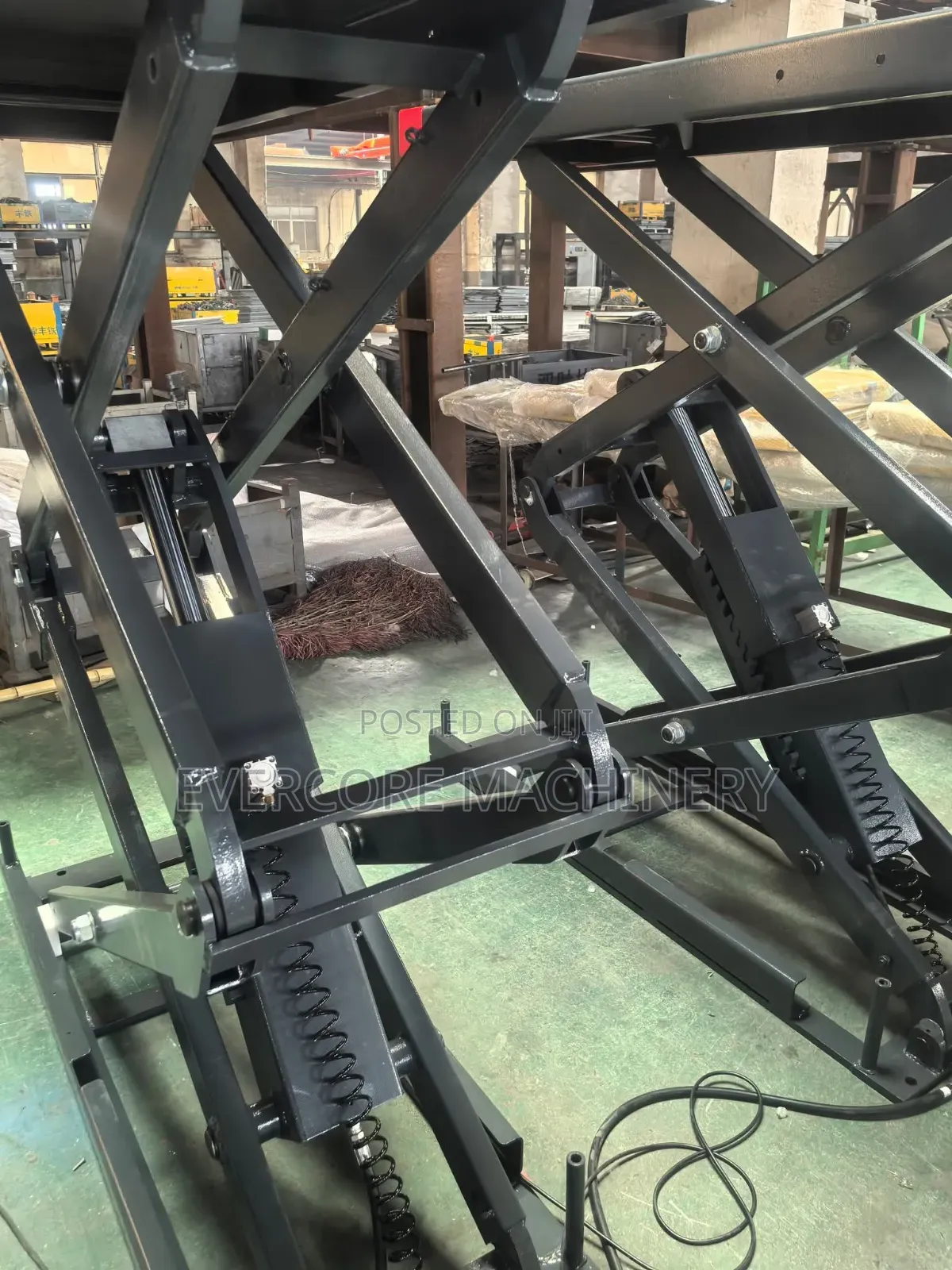 Commercial 3.5tonne Car Scissor Lifts Machine 1.85m Rise.