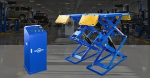 Commercial Car Scissor Lift Machine 3500kg Electric Hydraulic.
