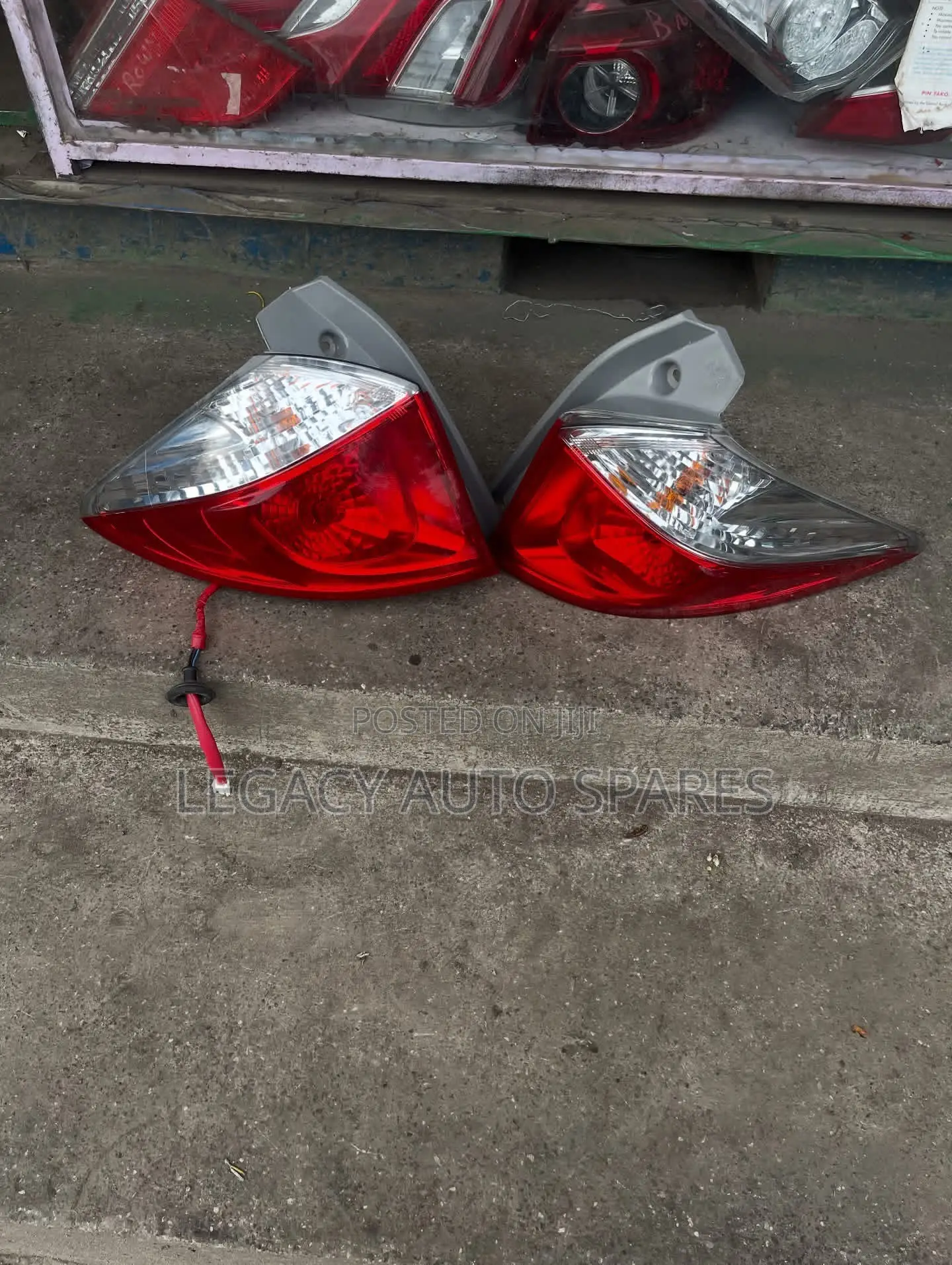 Toyota Ractis Taillights (2012 Model)