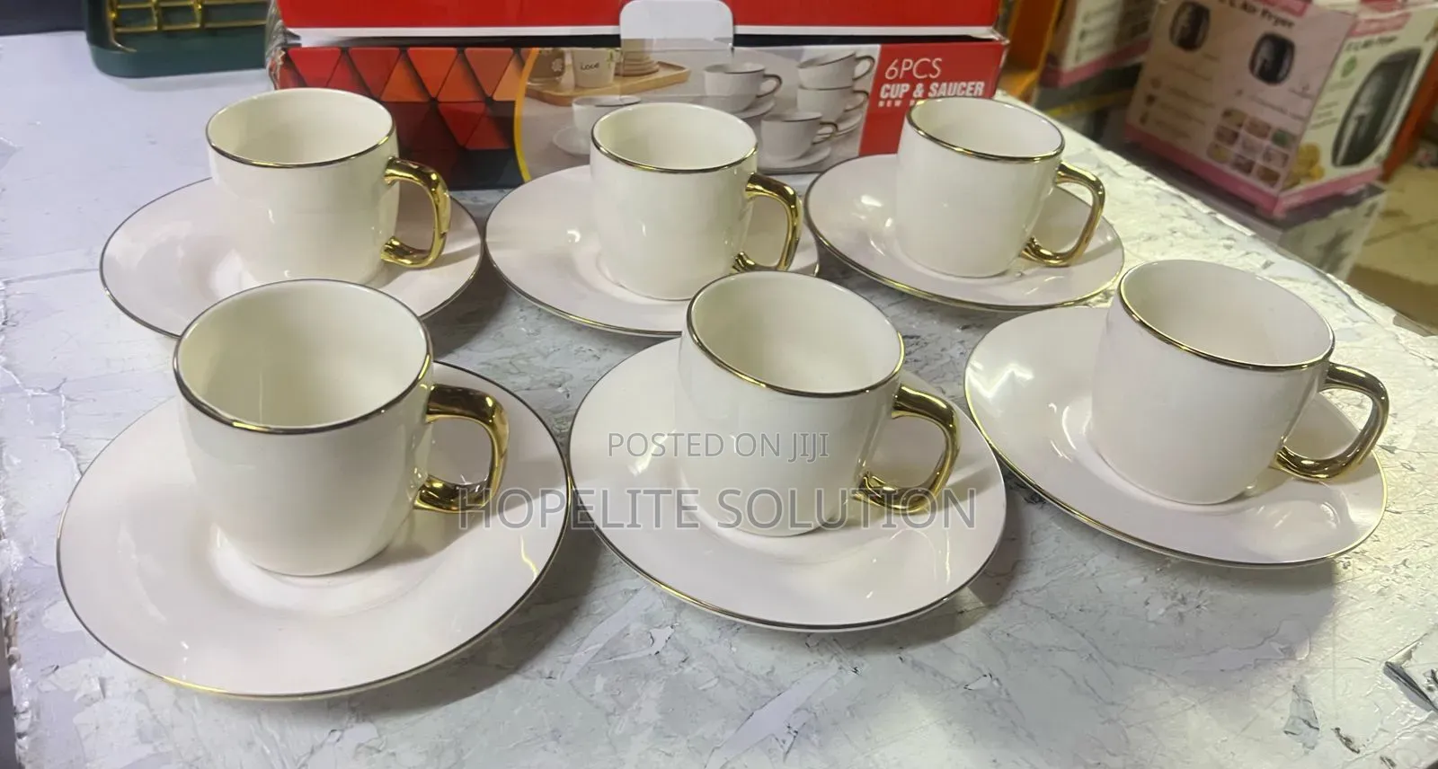 12 Pcsceramic Cup and Soucer