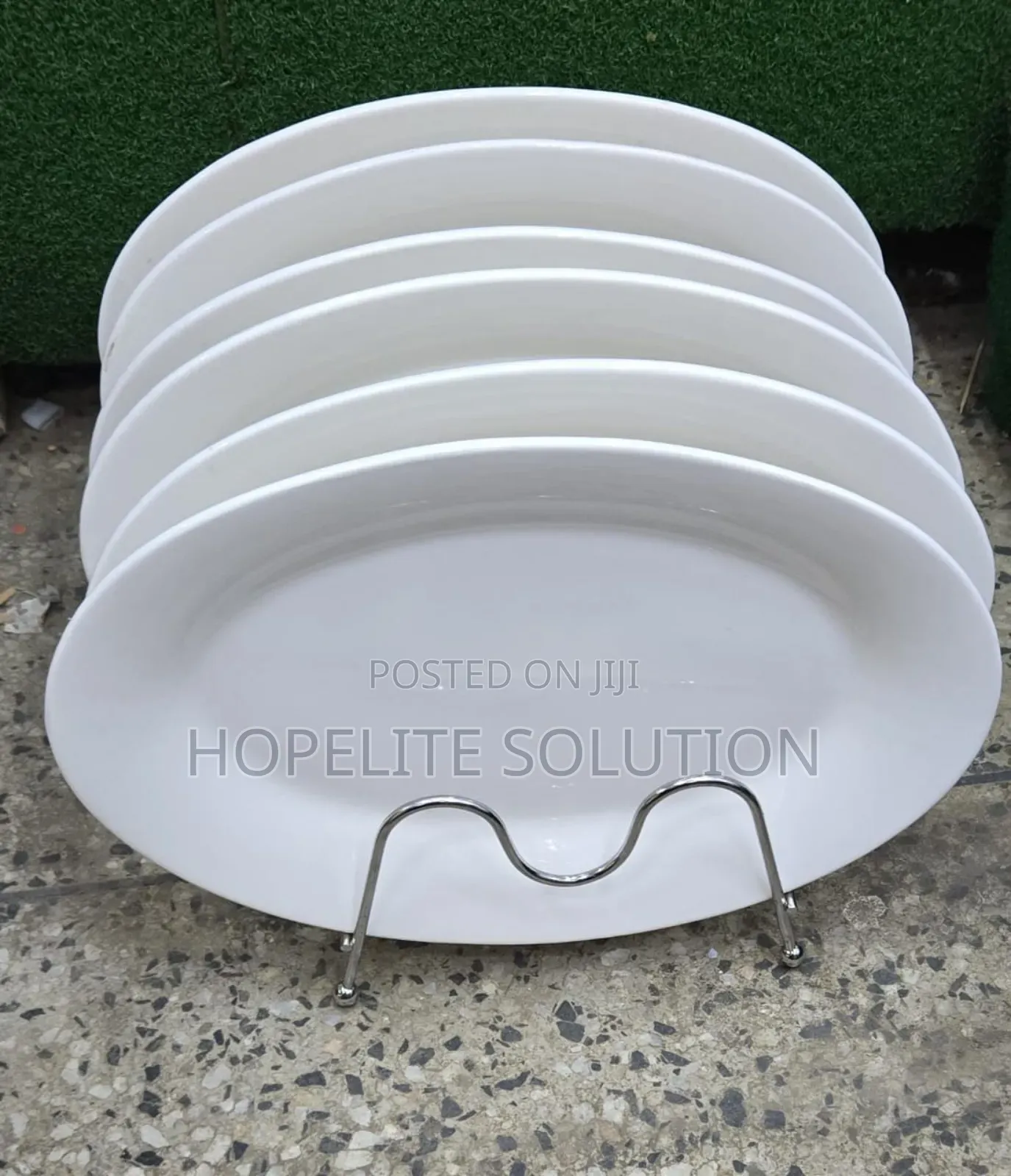 Oval Plates Available