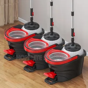 12l Bucket Foot Pedal Spin Mop (Rotary Mop)