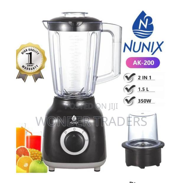 Ak 200 Blender 2 in 1 Nunnix Electric Blender - main view