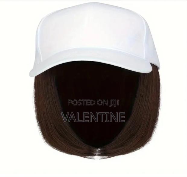 Short Bob Style With Baseball Cap Wig - thumbnail 2