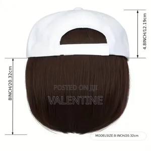 Short Bob Style With Baseball Cap Wig