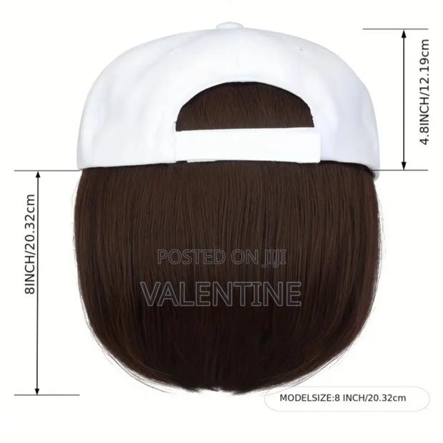 Short Bob Style With Baseball Cap Wig - thumbnail 3