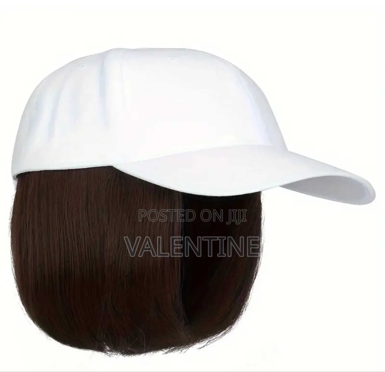Short Bob Style With Baseball Cap Wig