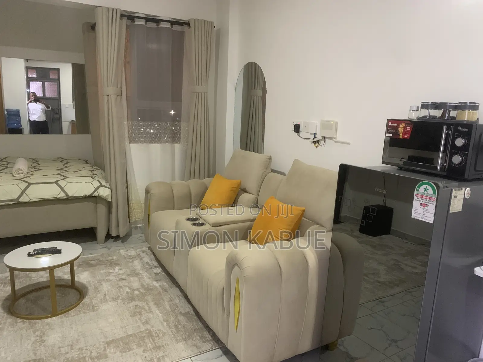 Furnished Studio Apartment in Naivera, Membley Estate for rent