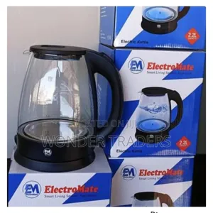 Em Glass Kettle 2.0l Electromate Kettle Electric Jug Heater for Boilin