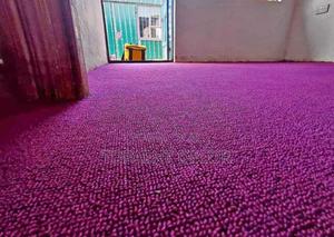 Maroon Delta 4mm Thick Perfect Alignment Wall To Wall Carpets - thumbnail 2