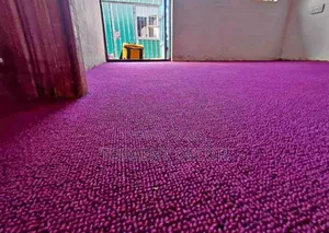 Maroon Delta 4mm Thick Perfect Alignment Wall To Wall Carpets