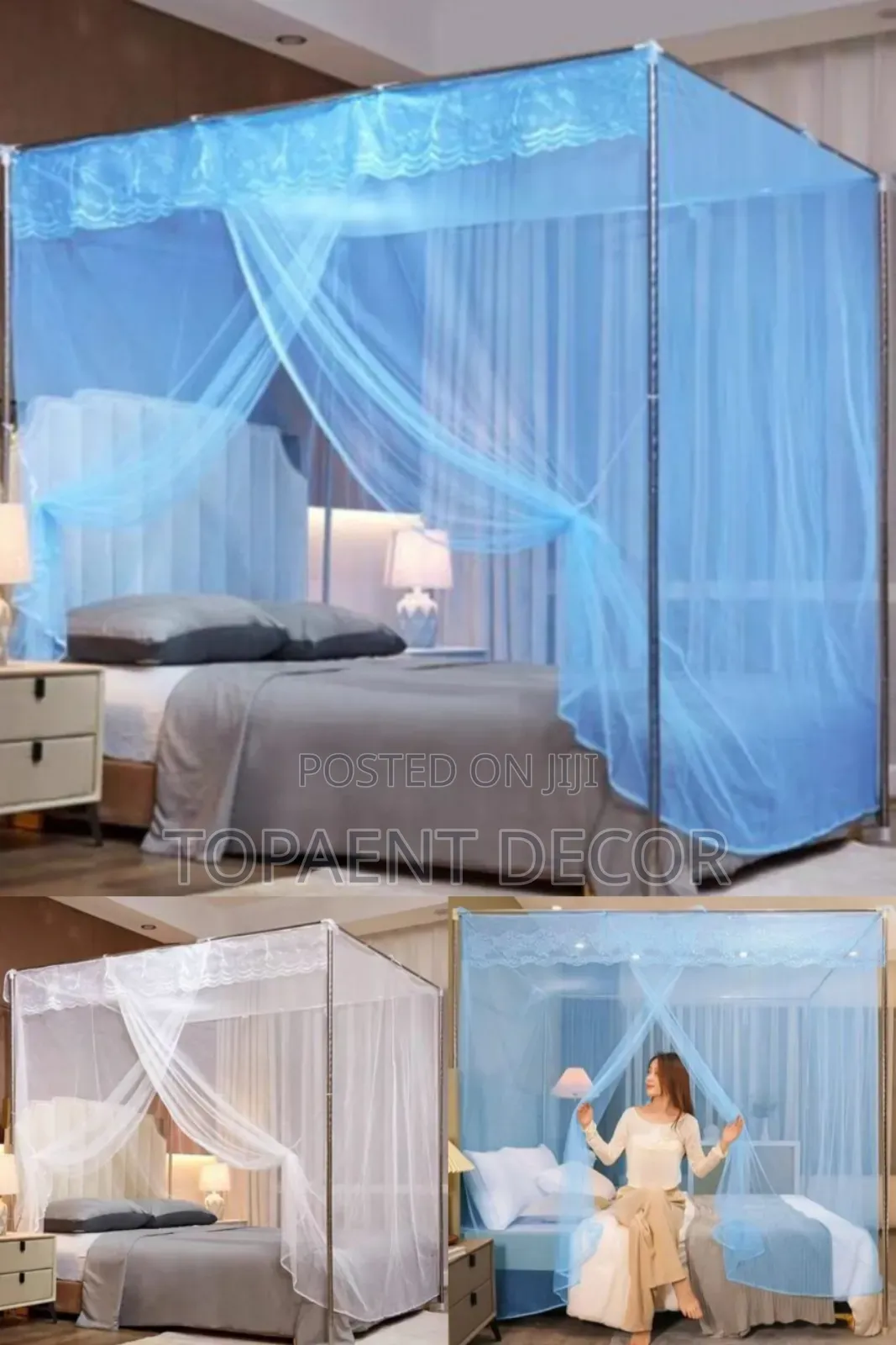 Kids And Adults 4 Stand Easy To Hand Wash  Mosquito Net