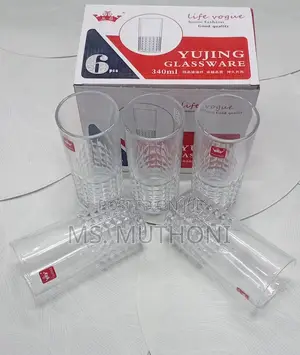 6pcs High Quality Water/ Juice Glasses*