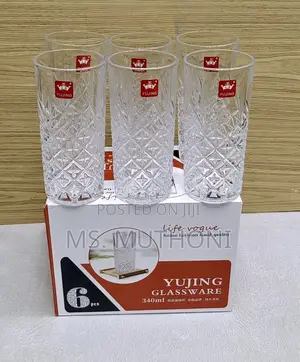 6pcs High Quality Water/ Juice Glasses*