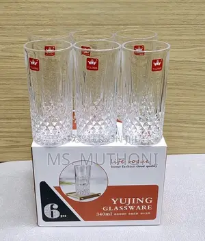 6pcs 340 Ml Restaurant/Home Use Water/ Juice Glasses*