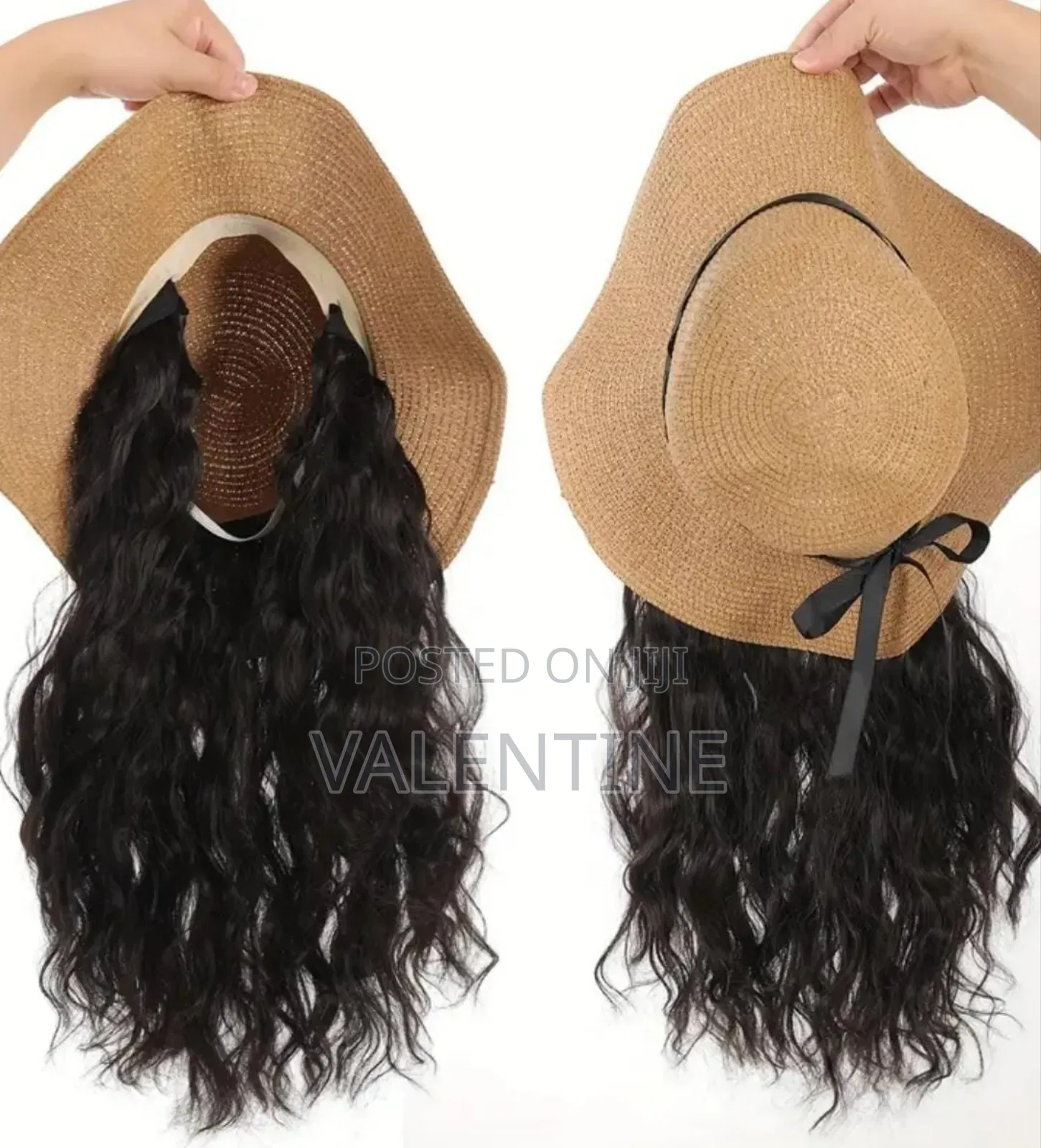 Summer Breathable Fisherman Hat Wig