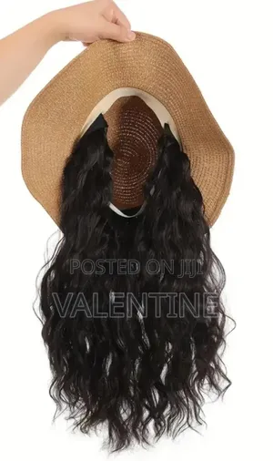 Summer Breathable Fisherman Hat Wig