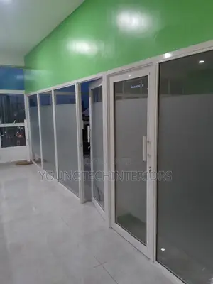 Aliminium Glass/MDF Partition