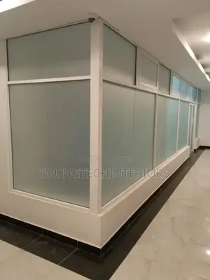 Aliminium Glass/MDF Partition