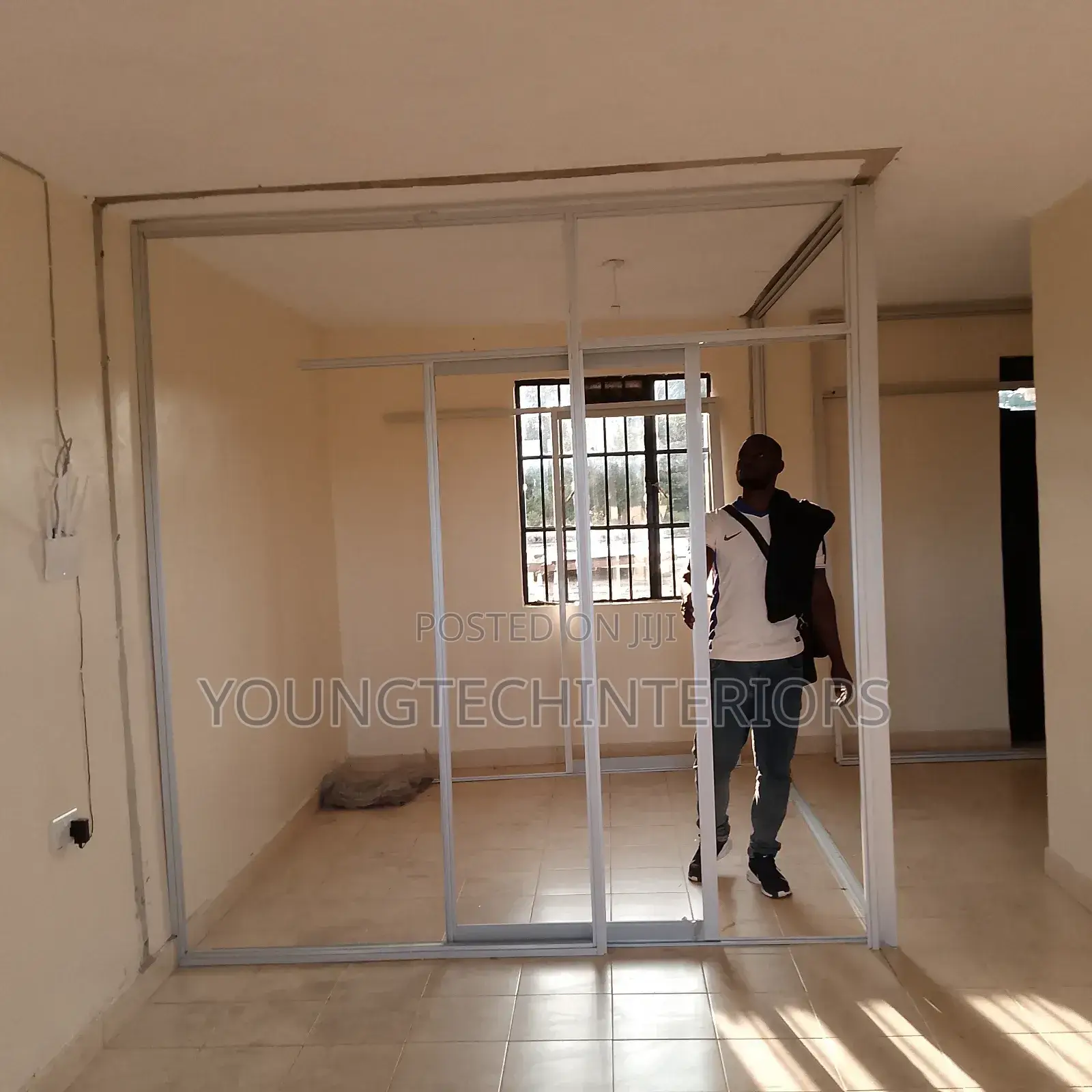 Aliminium Glass/MDF Partition