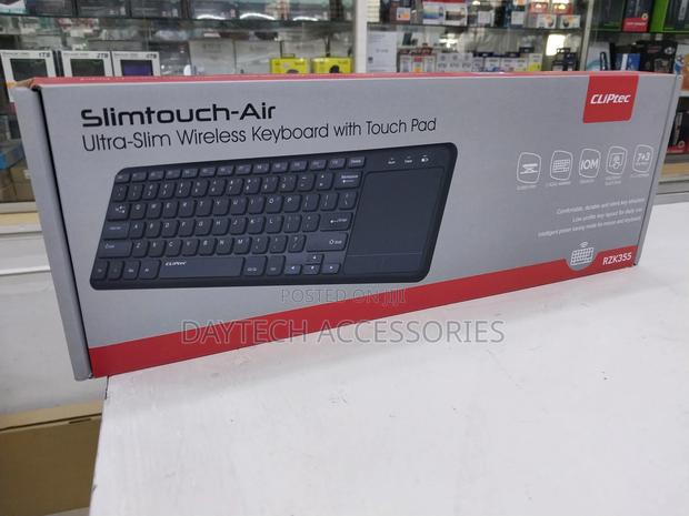 Cliptec Slimtouch-Air Ultra Slim Wireless Keyboard With Touchpad.
