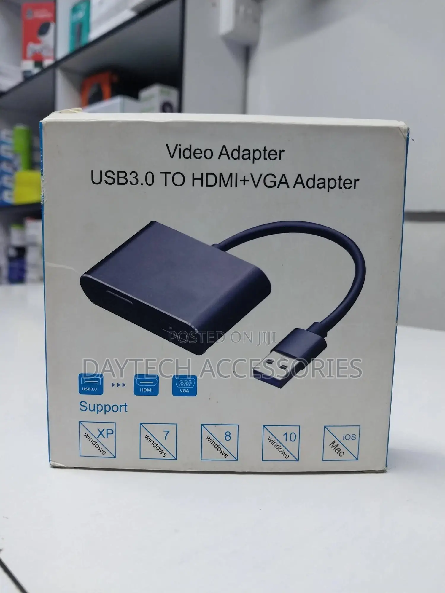 Usb 3.0 to Hdmi/Vga Adapter 1080p Video Adapter.