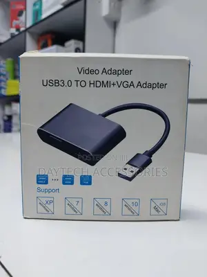 Usb 3.0 to Hdmi/Vga Adapter 1080p Video Adapter.