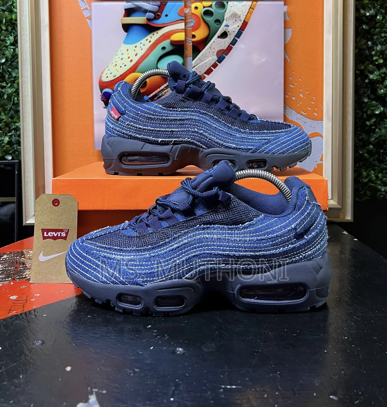 Levi’S X Nike Air Max 95 Denim ” Sizes:40,41,42,43,44,45