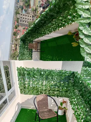 1m by 3m Artificial Balcony Privacy Fence Inclusive of Installation