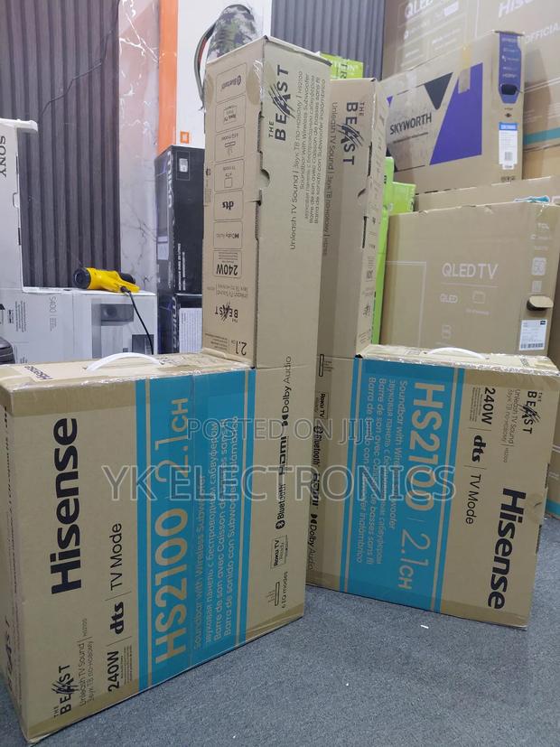 Hisense Hs2100 2.1ch Wireless Soundbar 240w - thumbnail 2