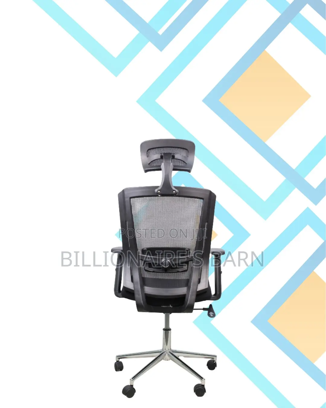 Office Mesh Chair With Lumbar Support | Designed for Long Hours