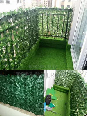Outdoor Decor 1m by 3m Fake Fence Artificial Garden Fence for Privacy