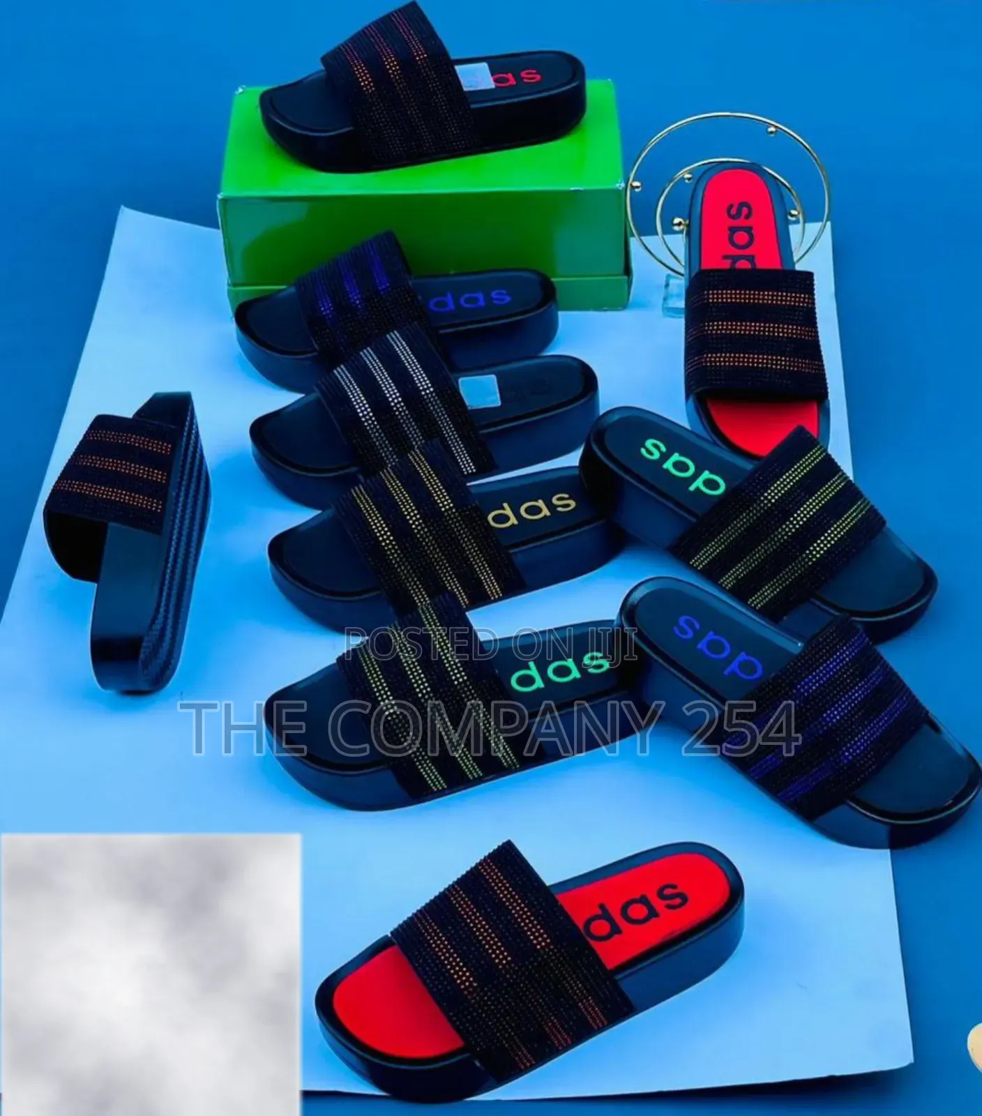 Quality Designer Unisex Adidas Open Slide