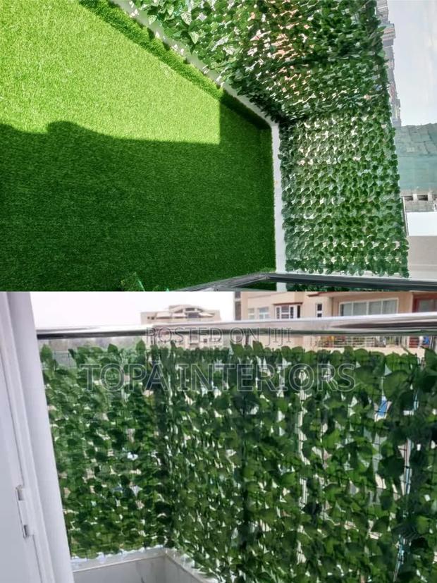 Lifelike All Weather Artificial Balcony Privacy Fence Cover