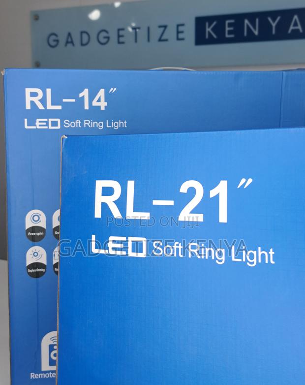14-inches Rl Led Ring Light (Ac Power) With A 2.1m Tripod Stand - thumbnail 2