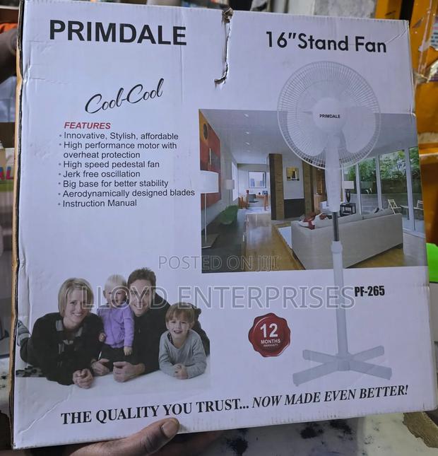 Primdale 16 Inch Standing Fan - main view