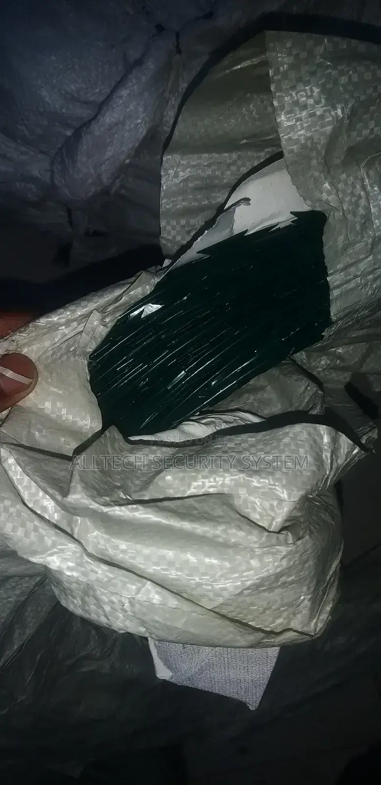 Green Razor Wire