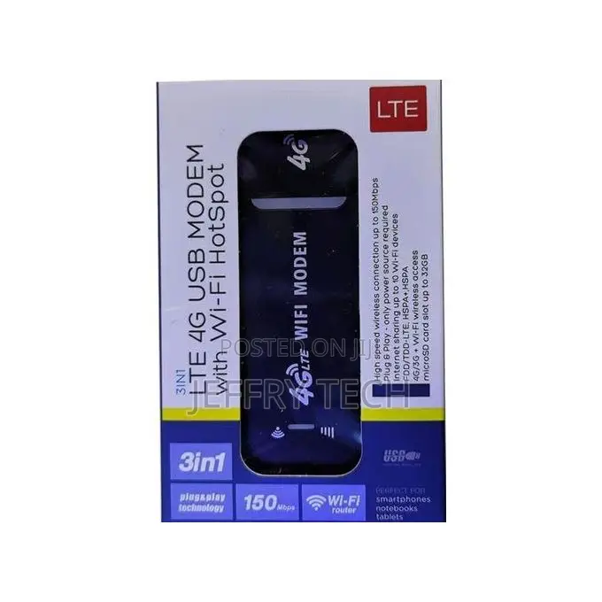 4g Usb Modem With Wi-Fi Hotspot