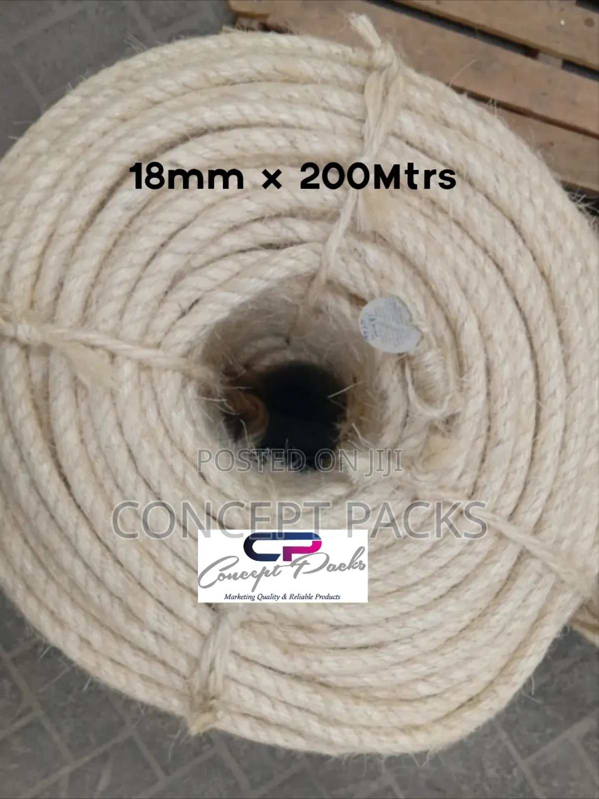 18mm * 200mtrs Makonge Thick Sisal Rope.