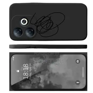 Realme Note 50 Liquid Silicone Tpu Protective Back Cover Case - Black.