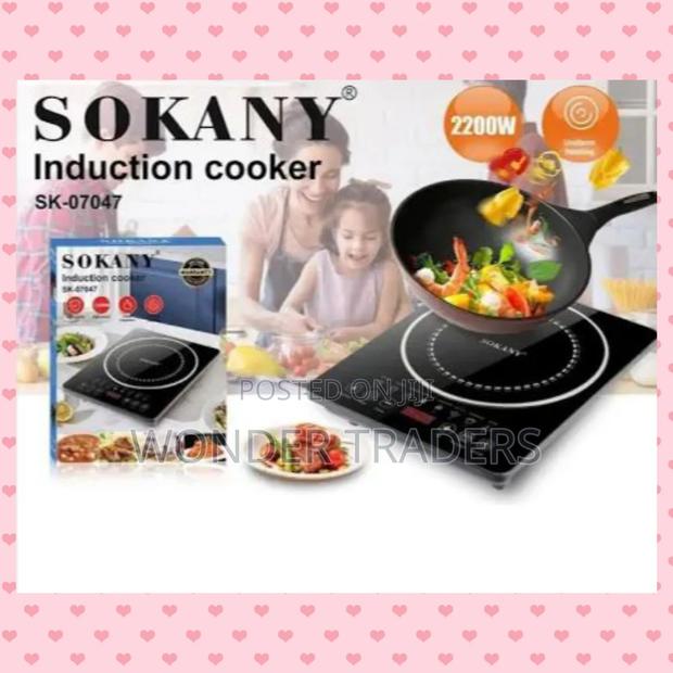 *Sokany Single Plate Induction Cooker* *(Save Energy and Time)*