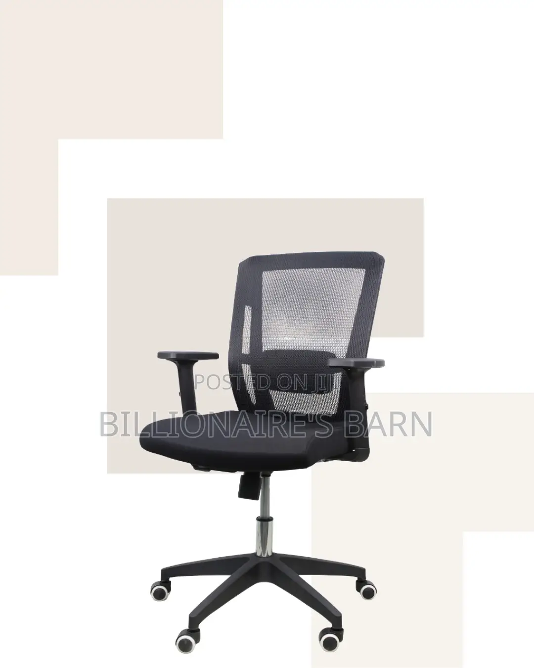Mid-Back Office Chair | Ideal for Desks Workstations